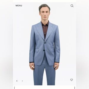 NWT Tiger of Sweden Jeffers Regular-Fit Wool Blazer Size 38S